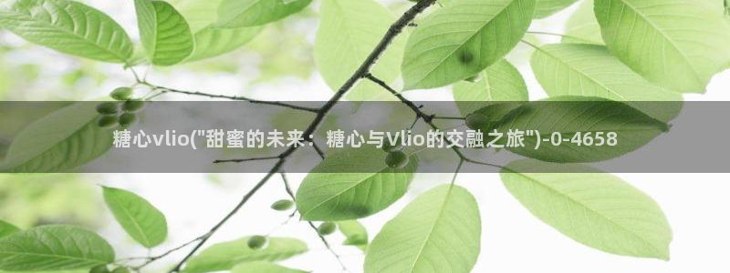 糖.心：糖心vlio(\